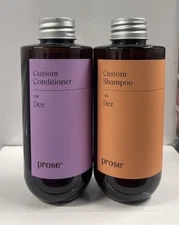 Prose Custom Shampoo & Conditioner Shine Volume Smooth Clarifying 8.5 oz