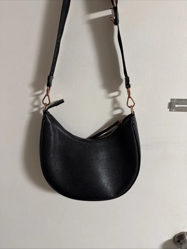 MIMCO Black Crescent Crossbody Bag BNWOT - image 3 of 4