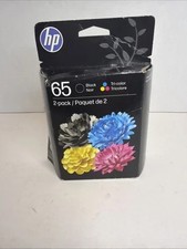 HP 65 Ink Combo Black  Tri-Color Genuine OEM NEW Sealed - DEC 2027 - Sealed