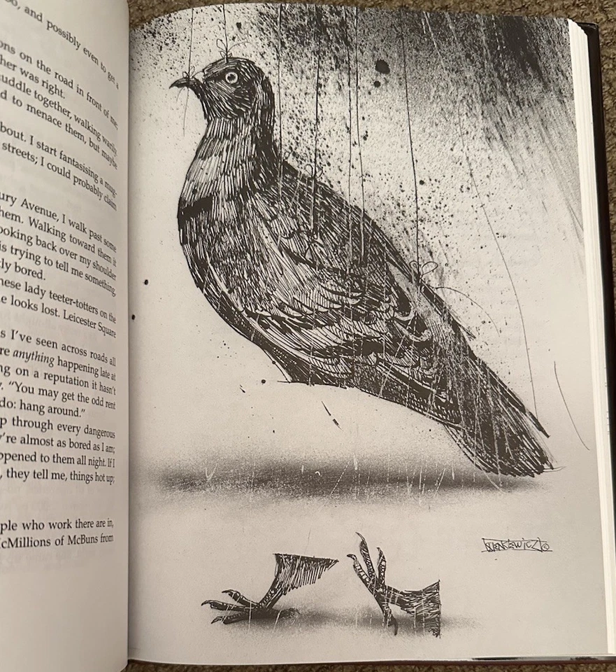 Angels Visitations by Neil Gaiman, 1st Edition, 1st Printing, HC DJ  - Image 3 of 4