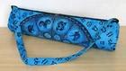 Indian Blue Zodiace Yoga Mat Carrier Bag Mandala Large Shoulder Strap