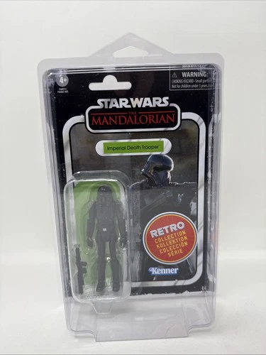 Kenner Star Wars Retro Collection The Mandalorian Imperial Death Trooper w/Case