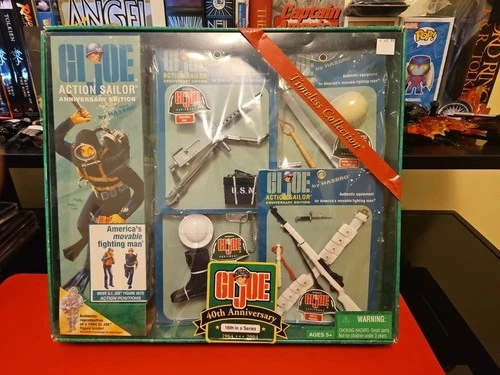 2004 GI Joe 12" 40th Anniversary Action Sailor Shore Patrol Accessory Set 16th