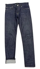 A.P.C. Raw Indigo Japanese Selvedge Denim Petit New Standard Slim Jeans Mens 31