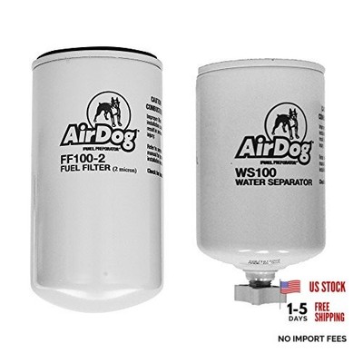 AirDog Pre-Filter WS100 and Fuel Filter FF100-2 Combo Pack 