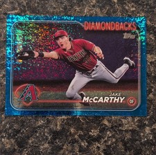 Topps 2024 Series 2 Jake McCarthy #482 Blue Foil #/999 Diamondbacks MLB