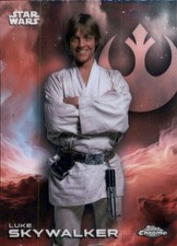 2025 Topps Chrome Star Wars 83 Luke Skywalker