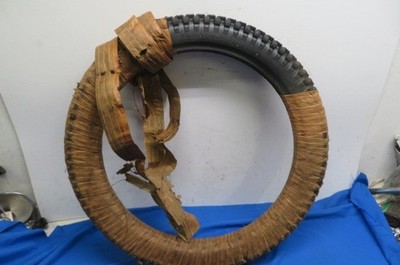 Original Dunlop Trials Universal Tire, 2.75 x 19 Still In BSA Wrappings