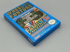 Wheel of Fortune Family Edition (Nintendo NES) Cleaned and Tested Complete Box