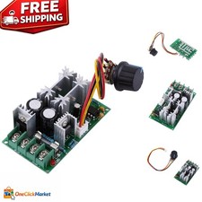 Efficient PWM DC Motor Controller Module: 12V-60V, 20A, Lightweight and Durable