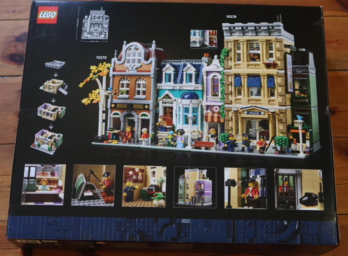 LEGO 10278 Creator EXPERT Icons Modular Polizeistation Stadthaus NEU OVP EOL