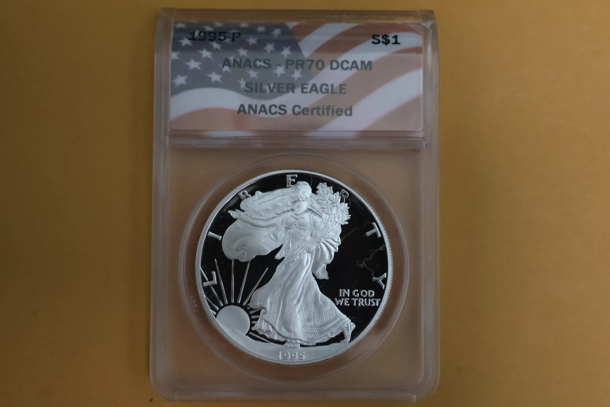 American Eagle PR 70 Graded 1995 Silver Bullion Coins for sale | eBay