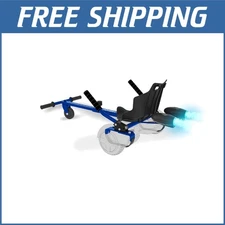 Versatile Falcon-1 Go-Kart Attachment with Adjustable Frame and Safety Gear