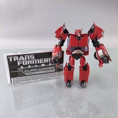 Transformers Prime Cliffjumper 100% Complete First Edition Deluxe Autobot Hasbro
