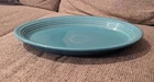 Fiesta Turquoise Oval Platter HLC 13.5 x 9.5