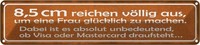 Blechschild 10X46 Cm 8,5Cm Reichen Aus Frau GlüCklich Spruch Zitat Deko Geschenk