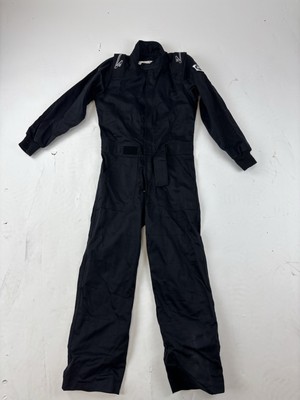 Open Box Zamp R010003YM Suit ZR-10 Black Youth Medium SFI 3.2A/1