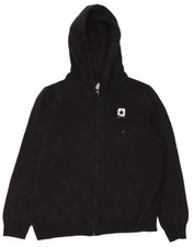 Converse All Star Damen-Hoodiepullover mit Reißverschluss UK 16 Large schwarz AX06