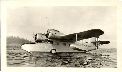 Grumman JRF Goose, G-21 Amphibious Plane (3 x 5 in) 1930s