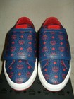100% AUTHENTIC NEW MEN MCM BLUE VISETOS LOGO MILANO LOW TOP SNEAKERS EU 43/US 10 — photo 7