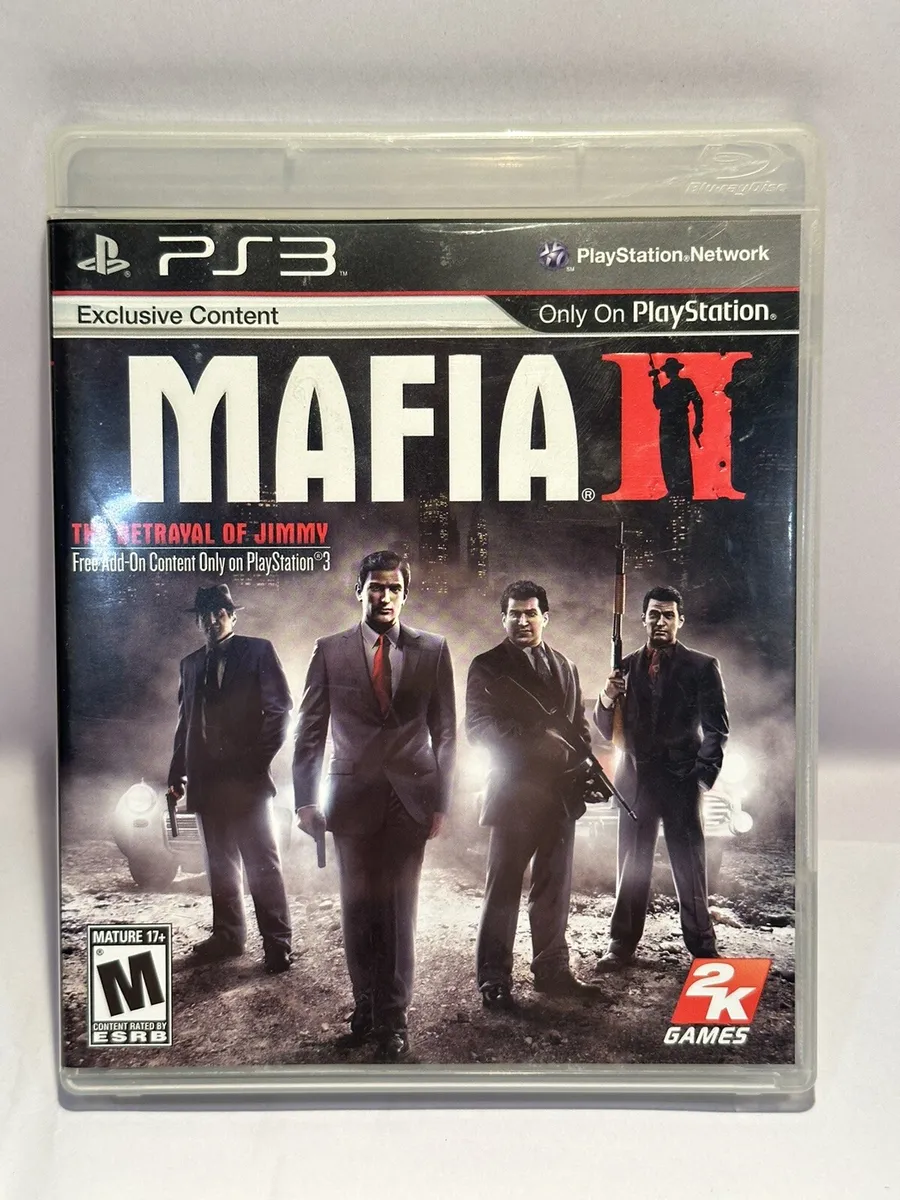 Mafia II - Sony PlayStation 3 PS3 w/ Manual & Map