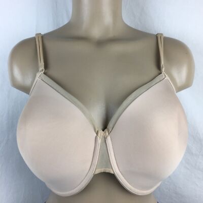 Wacoal Nude Sheer Basics 85307 Contour Underwire Bra 38DD | eBay