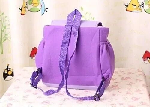 Dora The Explorer Lila Rucksack mit Karte Rettungstasche Kinder Schule - Bild 3 von 5