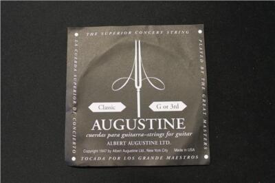 Augustine Black Gitarrensaite, G - 3. (Einzelsaite)