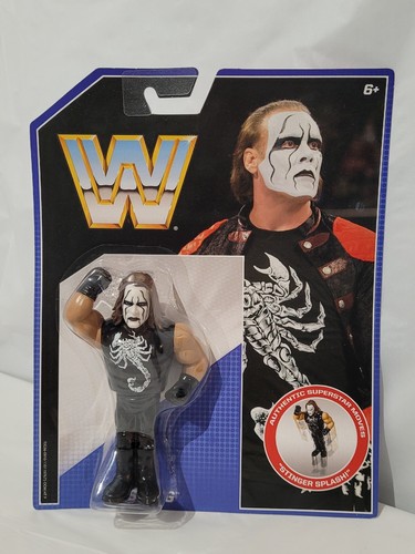 WWE STING Mattel Retro Series 2 2017 Wrestling Fig...