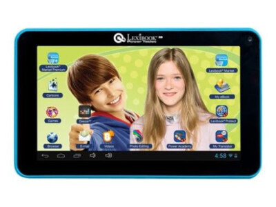 Lexibook-MFC162ES Lern- und Spiel Tablet, 7'', Android, ES-Version Spanisch Blau