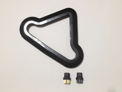 1 x Gleiter + 1 x Metall + 1 x Nylon Bürsten Set kompatibel mit H20 X5 Dampfmop