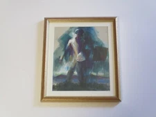 CARLISLE COOPER PAINTING MID CENTURY ABSTRACT MODERNIST EXPRESSIONISM PAINTER