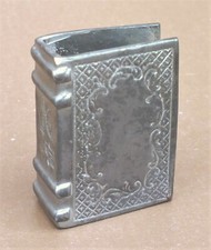 GF FINESTAIN pewter matchbox holder case holder box for matchesbox