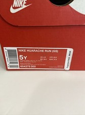 Nikr Huarache Scream Green OG color size 5 GS style 654275-300 no insoles