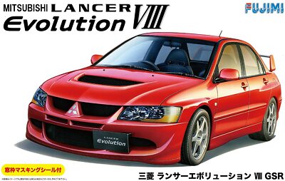 Fujimi JAPAN ID-180 Mitsubishi Lancer Evolution VIII GSR 1/24