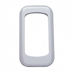 Fit For Peterbilt Freightliner Kenworth 3pcs Rocker Switch Trim Bezel Chrome