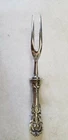 Reed & Barton Francis Sterling BBQ Server Fork Stainless Blade 8.75" Vintage