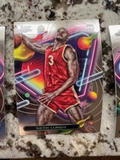 2023-24 TOPPS CHROME COSMIC ROOKIE CARD ATLANTA HAWKS SETH LUNDY #191