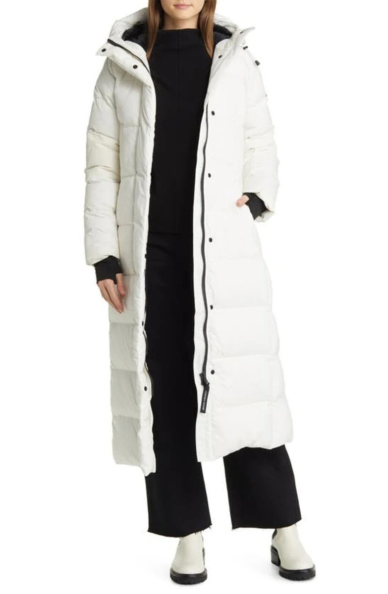 NEW Canada Goose Alliston 750 Fill Power Down Long Hooded