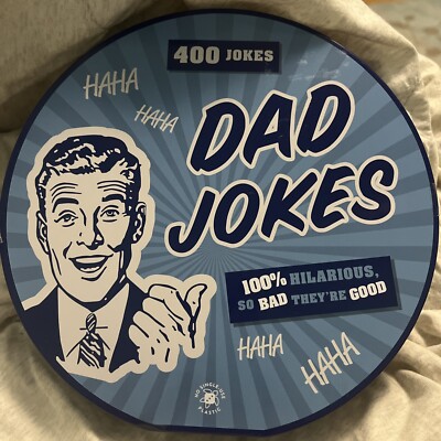 DAD JOKES By Professor Puzzle 200 Cards 400 Jokes