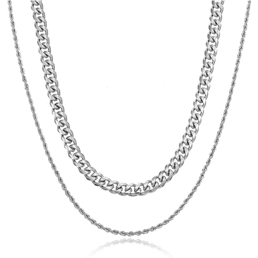 Titanium on sale rope chain