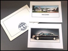 1992 1993 Mercedes Benz 1000SEL S-Class Trasco Limousine Sales Brochure Catalog
