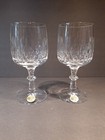 Schott Zwiesel Flamenco Water Goblets 10oz Set of 2 Cut Crystal Glasses 6.75in — photo 1
