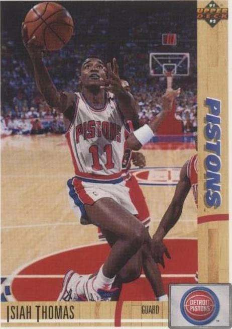 Cubierta superior 1991-92 - Isiah Thomas #333