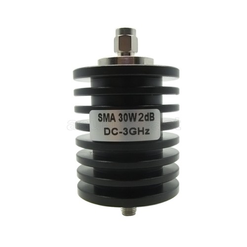 RF Coaxial Attenuator 10W - 50W SMA J-K Male to Female DC to 3GHz 50 ohm 1-50dB - Picture 20 of 42