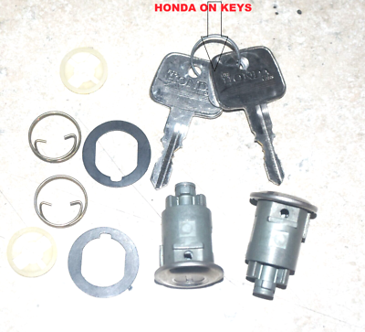 #ad #ad DOOR LOCK SET HONDA ACCORD 1976 1977 1978 1979 1980 1981 HONDA ON KEYS DL47660 $19.99