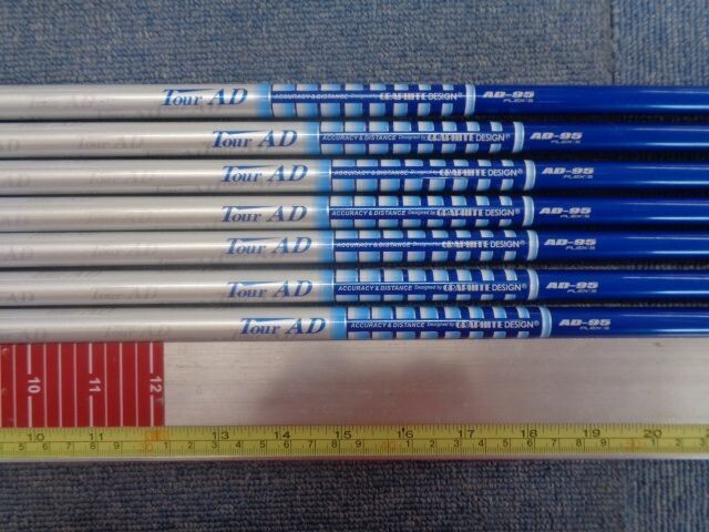 ツアーAD AD-95 （S) Graphite Design Tour AD-95 Iron Shaft — Alpha Golf