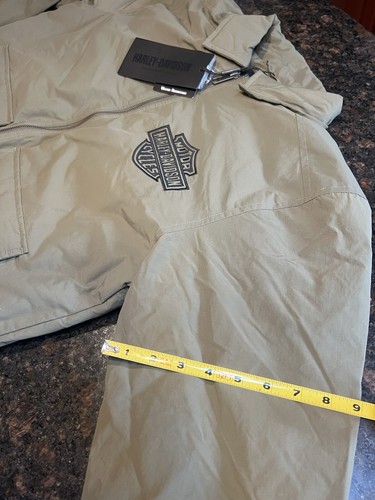 Harley Davidson Men's Garage Motorcycle Jacket/Grape Leaf/97421-24VM (MD) - Picture 7 of 15