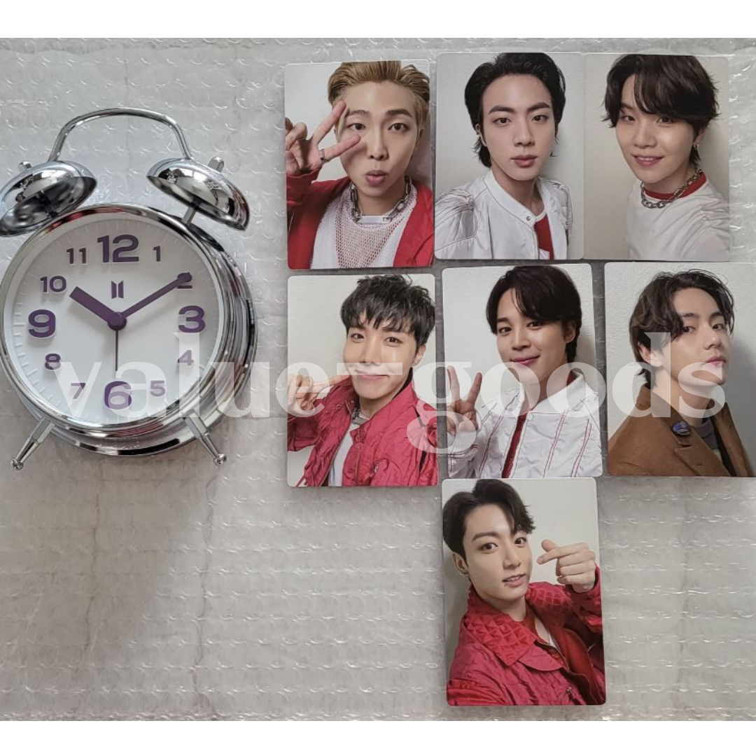 BTS MARCHBOX #9 目覚まし時計 トレカ付き BTS OFFICIAL MERCH BOX #9 Photo card & Alarm Clock RM JIN