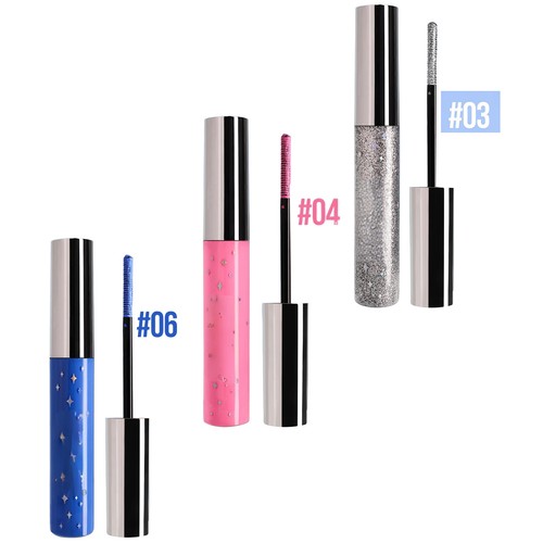 Women Girls Mascara Stage Performances Makeup Tool Waterproof Colorful Sparkly - 第 76/90 張圖片